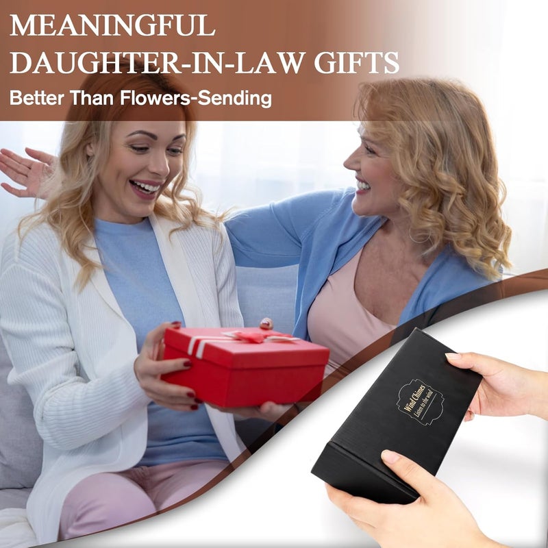 PRSTENLY Daughter in Law Gifts from Mother in Law, Daughter-in-Law Wind Chimes Gifts for Daughter in Laws Birthday Mothers Day Wedding Thanksgiving Christmas - Image 2